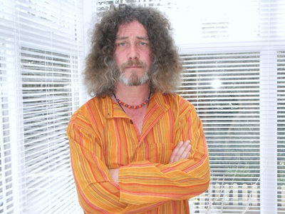 Yellow Collarless Grandad Shirt