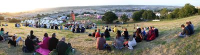 Glastonbury Festival Panoramic