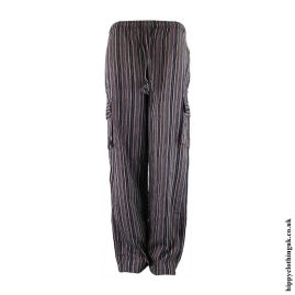 Brown-Striped-Cotton-Hippy-Trousers